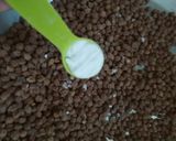A picture of step 1 of Boiled n freezed black chickpeas.