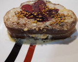 Foto del paso 4 de la receta: Torrijas rellenas de leche de coco, polen y pétalos de amapola