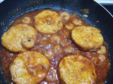 Merluza en salsa con gambitas