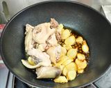 清酒娃娃菜雞湯(簡單料理）的食譜步驟8照片