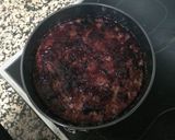 Foto del paso 6 de la receta Tarta de queso con mermelada de arándanos