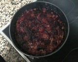 Foto del paso 6 de la receta: Tarta de queso con mermelada de arándanos