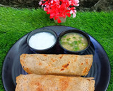 A picture of step 3 of Kuttu Atta (Dosa).