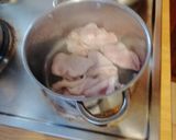A picture of step 2 of Bacon and sage gnocchi.