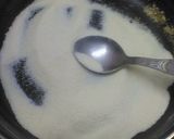 A picture of step 1 of Semolina gram flour ladoo.