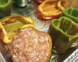 A picture of step 3 of Stuffed Bell Peppers served with Rice 2023.