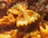 रेड सॉस पास्ता (red sauce pasta recipe in Hindi) रेसिपी चरण 4 फोटो