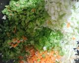 A picture of step 3 of Veg Seekh Kebab.