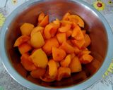 Barackos muffin recept fázis 1 fotója