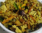 Foto del paso 5 de la receta: Arroz al curry con vegetales y queso vegano