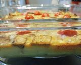 Une image de l'étape 9 de Clafoutis aubergine et tomates cerises.