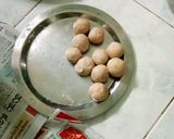 A picture of step 4 of Jackfruit Seeds Poori.