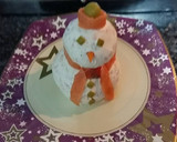 Foto del paso 6 de la receta: Muñeco de queso crema ⛄⛄⛄