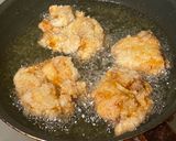 A picture of step 3 of Curry Karaage and Cheese Karaage (Japanese Fried Chicken).