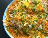 A picture of step 1 of Aloo puri.