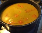 Une image de l'étape 4 de Soupe de tomates chou vert et citron confit.