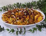 عکس مرحله 12 از دستور قیمه لاپلو با قلقلی مرغ 😋