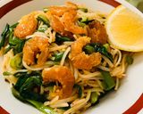 Hình bước làm 3 của món Hủ tiếu xào tôm khô