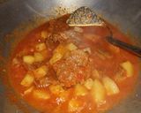 Foto langkah ke 5 dari resep Sapi+Kentang Balado.