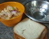 A picture of step 1 of Bread roll.