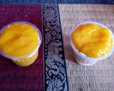 A picture of step 2 of Mango popsicles.