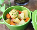 Hình bước làm 2 của món Khoai tây kho cay