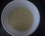 A picture of step 1 of Badam Phirni.