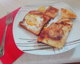 Φωτογραφία βήματος 5 της συνταγής Eggs in a basket - Αυγά στο καλάθι