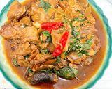 Foto langkah ke 4 dari resep Taiwanese 3 cup chicken (san bei ji).