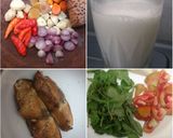 Foto langkah ke 3 dari resep Tuna panggangan Woku santan blanga.