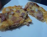 Foto del paso 3 de la receta: Torta de huevo navideña con salsa de aguacate aromática a lo ranchero