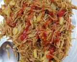 A picture of step 4 of Mix veg namkeen jave.