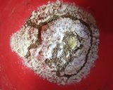A picture of step 2 of Beetroot Cookies.