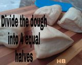 A picture of step 3 of Stuffed Bread Logs.