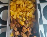 Foto langkah ke 2 dari resep Sambel goreng kentang hati sapi dan petai.
