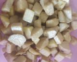 சேனைக்கிழங்கு வறுவல் (Senaikilanku varuval recipe in tamil) ரெசிபி ஸ்டேப் 3 புகைப்படம்