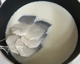 A picture of step 2 of Brown Sugar Bubble Milk Tea Panna Cotta.