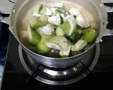 รูปขั้นตอนการทำที่ 1 ของ ขนมจีนเขียวหวานขาไก่