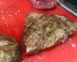 Foto del paso 7 de la receta: Medallones de filete de res en salsa a los 4 chiles al estilo sonorense