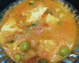 Dhaba style matar paneer recipe step 5 photo