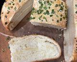 Hình bước làm 6 của món Bánh mì chà bông sốt bơ