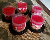 Foto langkah ke 9 dari resep Strawberry mousse cake.