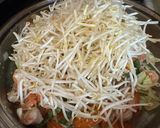 A picture of step 3 of Ginisang Togue.