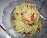 Foto langkah ke 5 dari resep Oseng pepaya muda simpel mudah dan gampang.