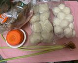 丸子湯的食譜步驟1照片