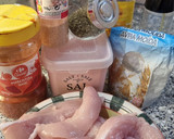 Foto del paso 1 de la receta: Tiras de pollo fit Airfryer