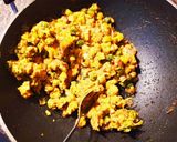 A picture of step 1 of Baked Matar Paneer Bread Pockets.