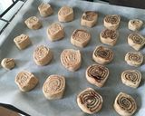 Túró alapú (diós és kakaós) csiga recept fázis 4 fotója
