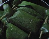 Foto langkah ke 6 dari resep Nasi Bakar ayam suwir (tanpa santan).