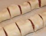 A picture of step 3 of Sausage rolls.